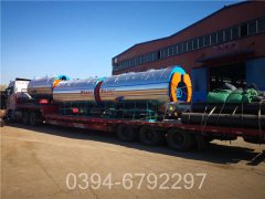 8噸柴油蒸汽鍋爐