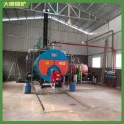 香港一噸導(dǎo)熱油爐