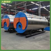 天津80萬大卡冷凝蒸汽鍋爐